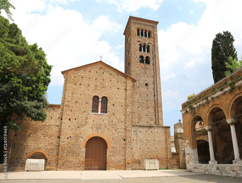 facade of the church dedicated to Saint Francis of Assisi in Ita