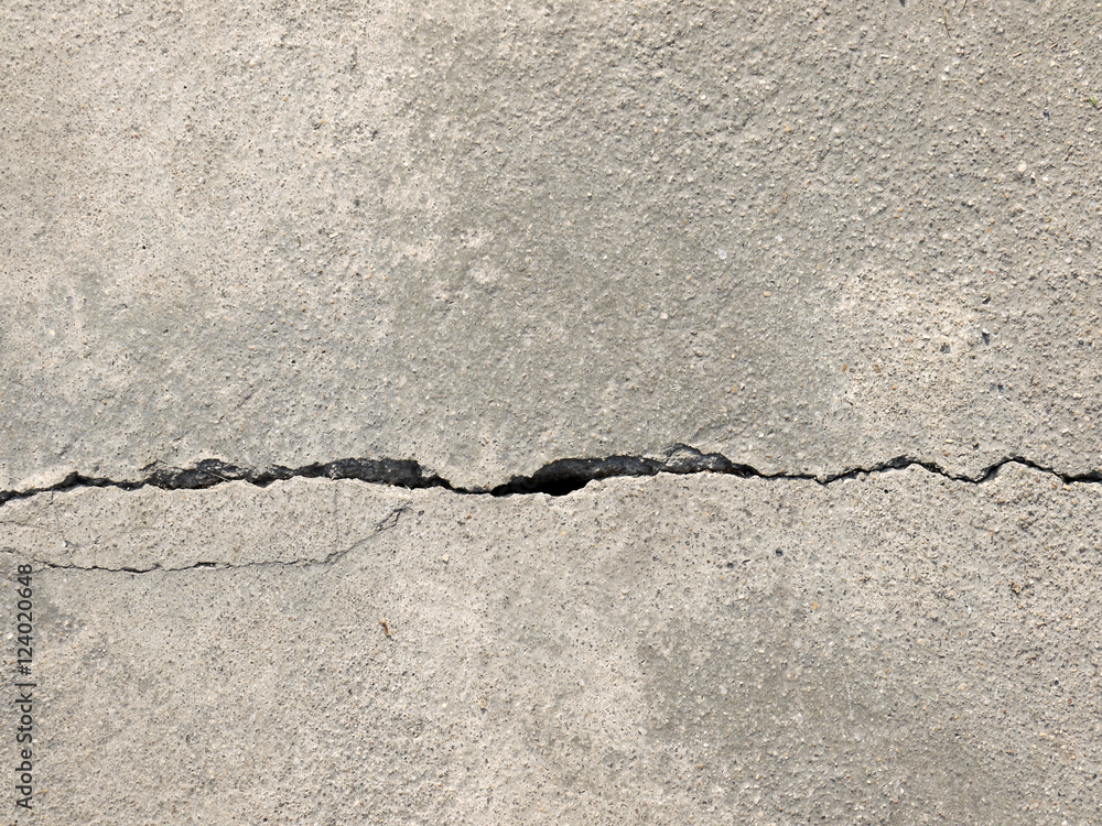 Obraz premium Cracked concrete floor texture