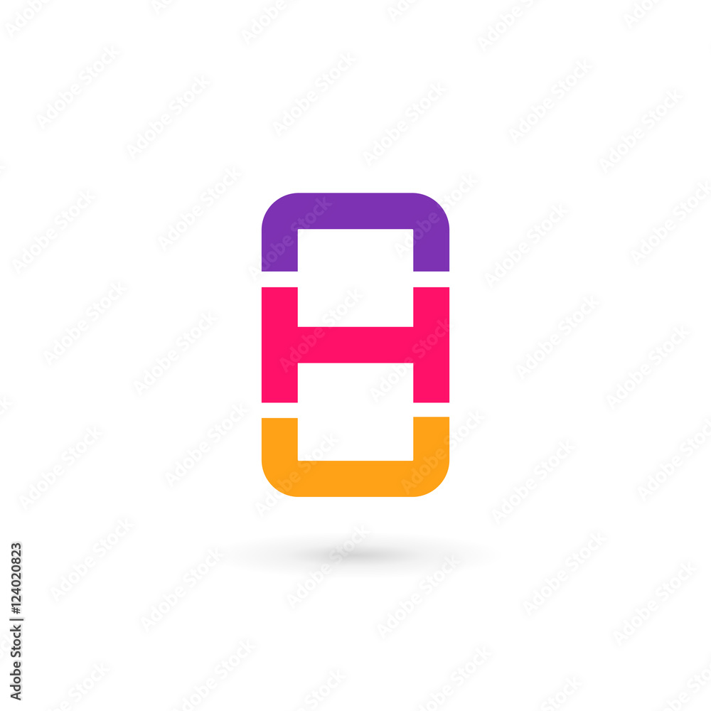 Letter H mobile phone logo icon design template elements Letter H mobile phone logo icon design template elements