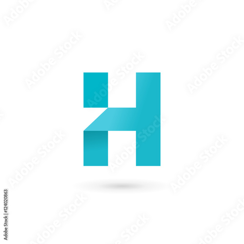 Letter H logo icon design template elements © arbuzu