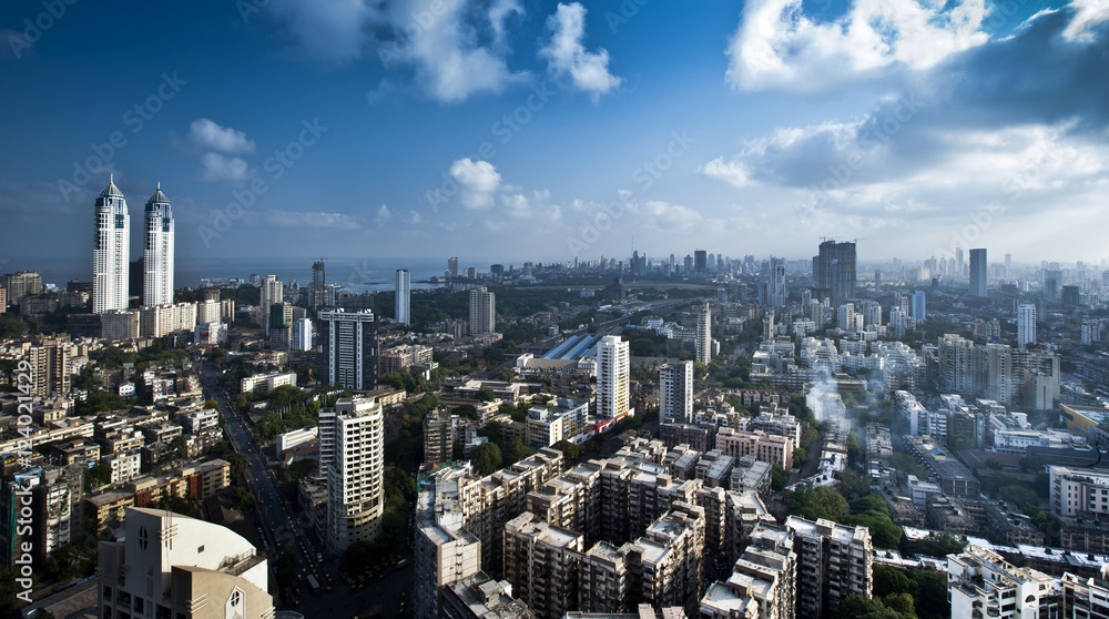 MUMBAI AERIAL VIEW