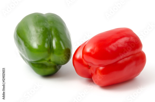 Rote und grüne Paprika © emuck