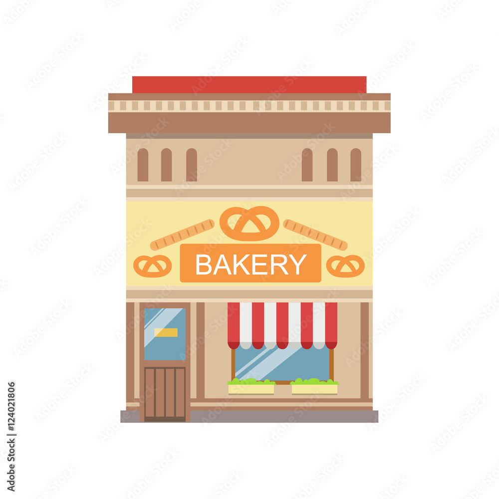 Bakery Commercial Building Facade Design