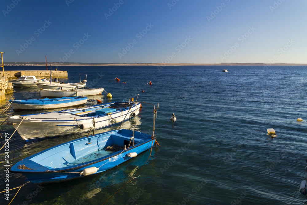 Small marina in adriatic sea,Croatia