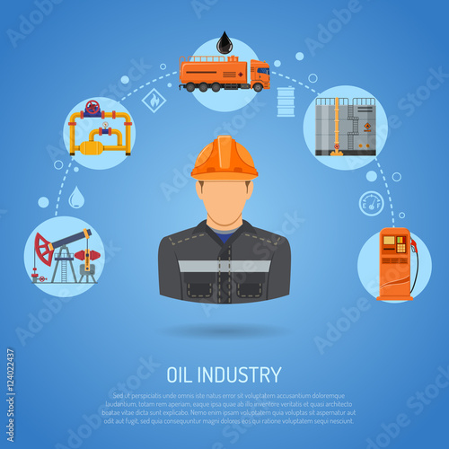 Oil industry Concept