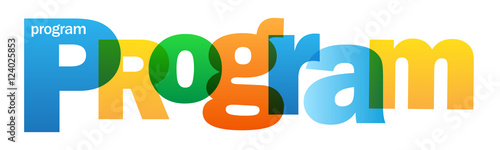 PROGRAM Vector Letters icon