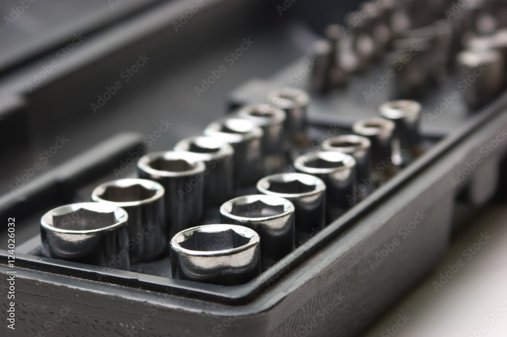 Screw driver and spanner kit