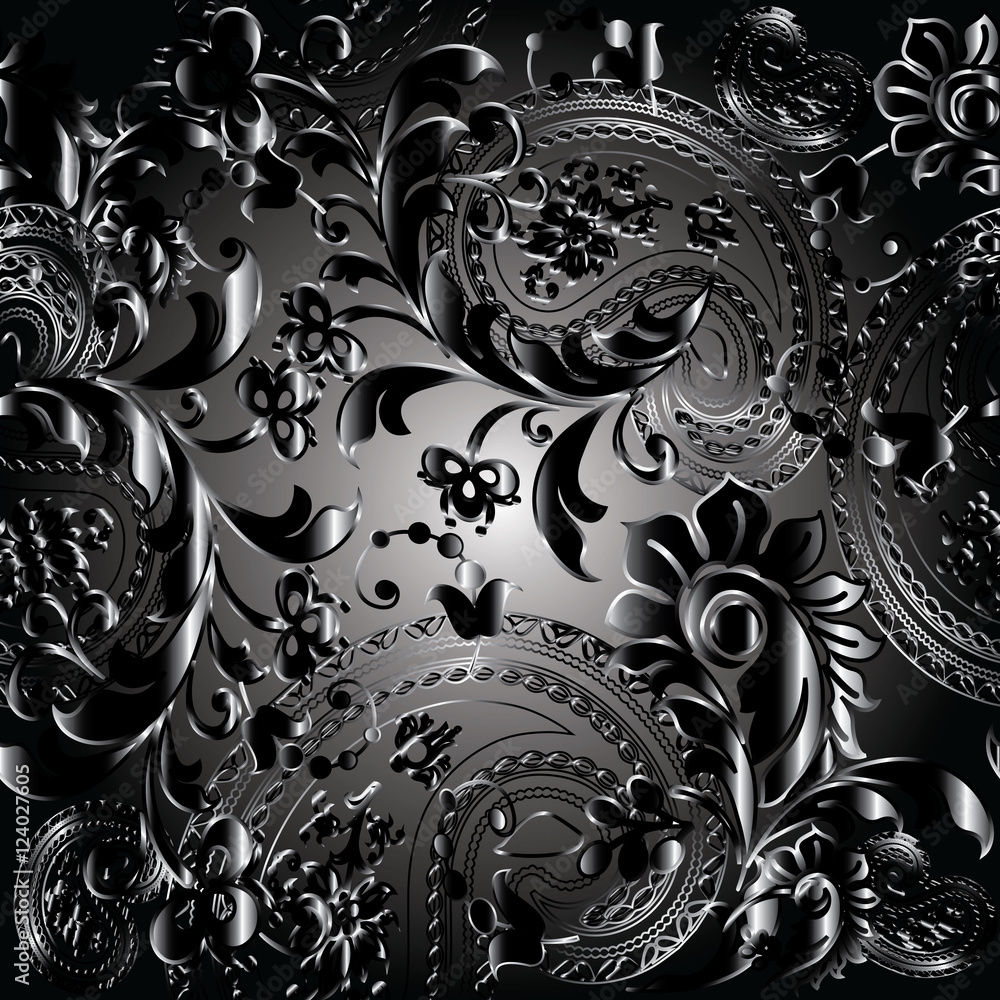Share 54+ black paisley wallpaper latest - in.cdgdbentre