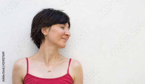 Young Woman With Closed Eyes