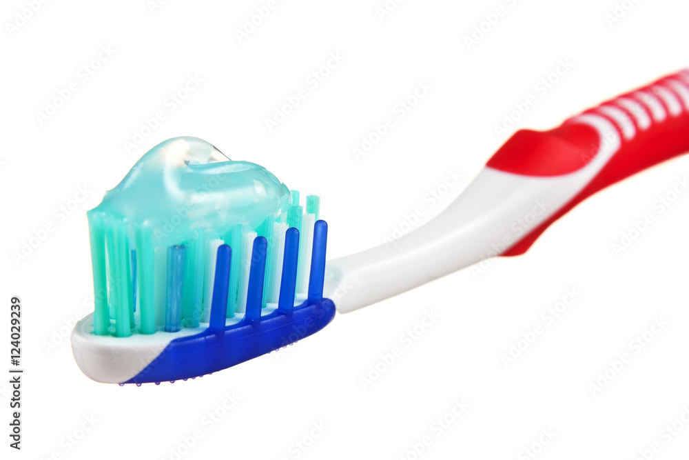 toothbrush with toothpaste toothbrush with toothpaste