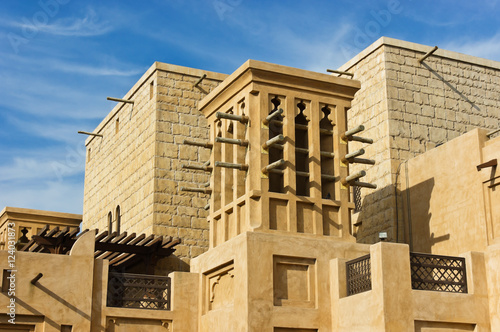 Wind towers - the traditional Arabic architecture