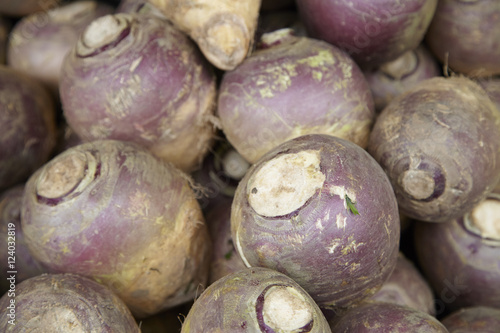 A whole page of turnip vegetable background texture