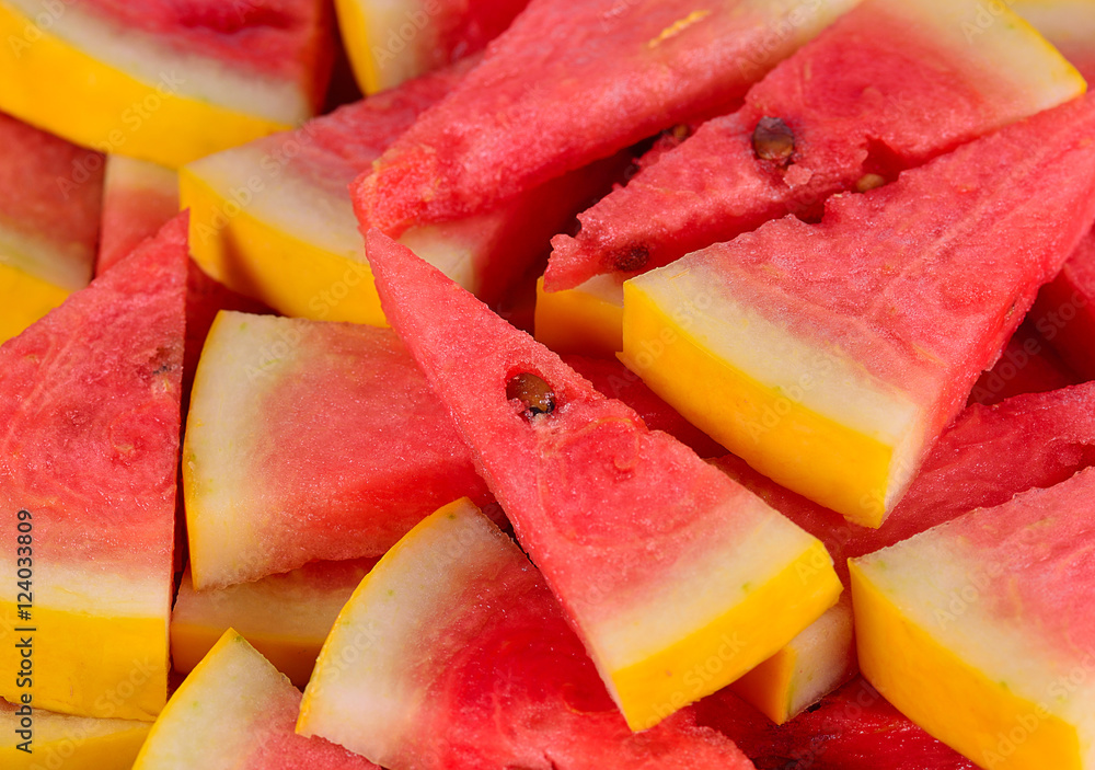 Ripe water melon on background Ripe water melon on background