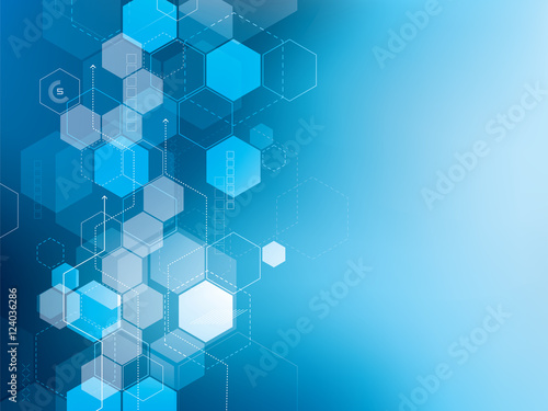 Abstract technology background vector