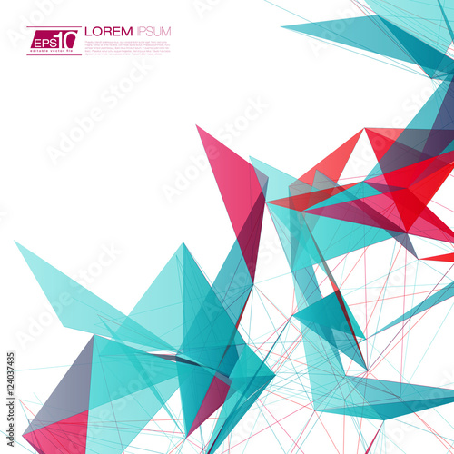 Abstract Shapes Background | EPS10 Futuristic Design