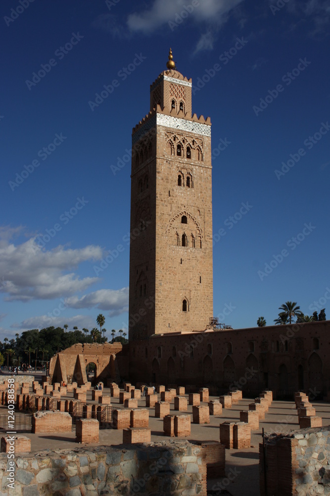 Marokko, Koutoubia-Moschee in Marrakesch