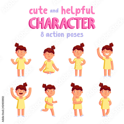 Girl mascot
