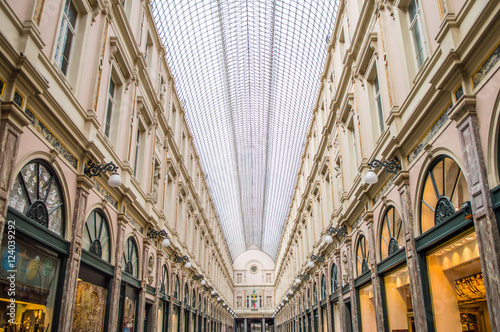 Shopping Arcade In Brussels