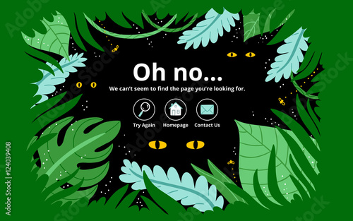 Jungle error page