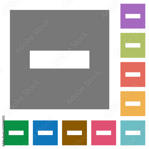 Remove square flat icons