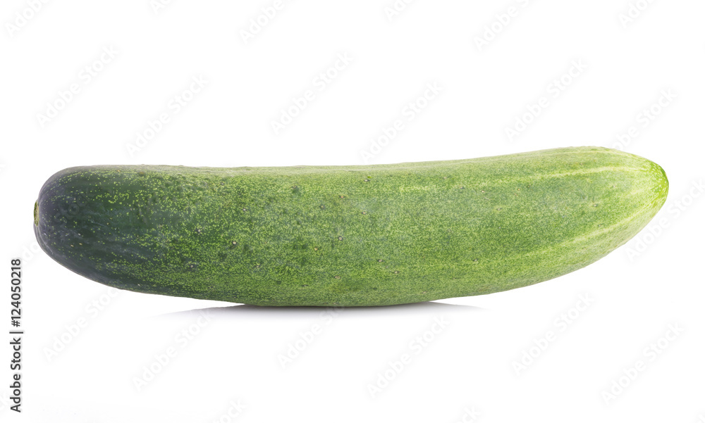 Cucumber on white background. Cucumber on white background.