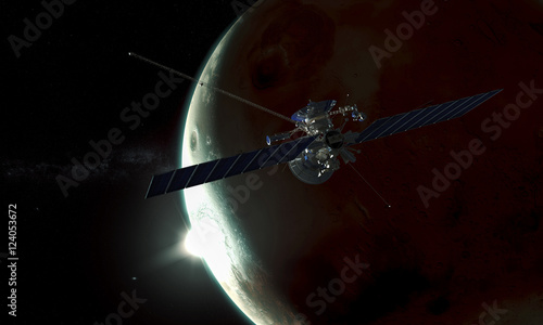 Fototapeta Naklejka Na Ścianę i Meble -  Sonde martienne