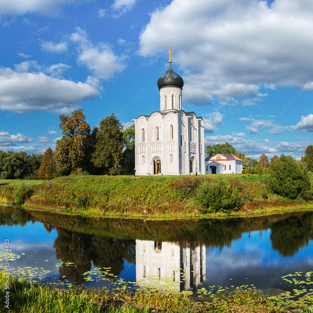 Church Intercession on Nerl River in Russia