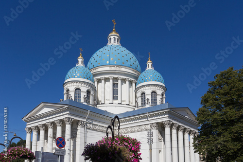 Holy Trinity Izmailovo Cathedral in Troitsky Prospect in Saint Petersburg.Russia   © BAHADIR YENICERI
