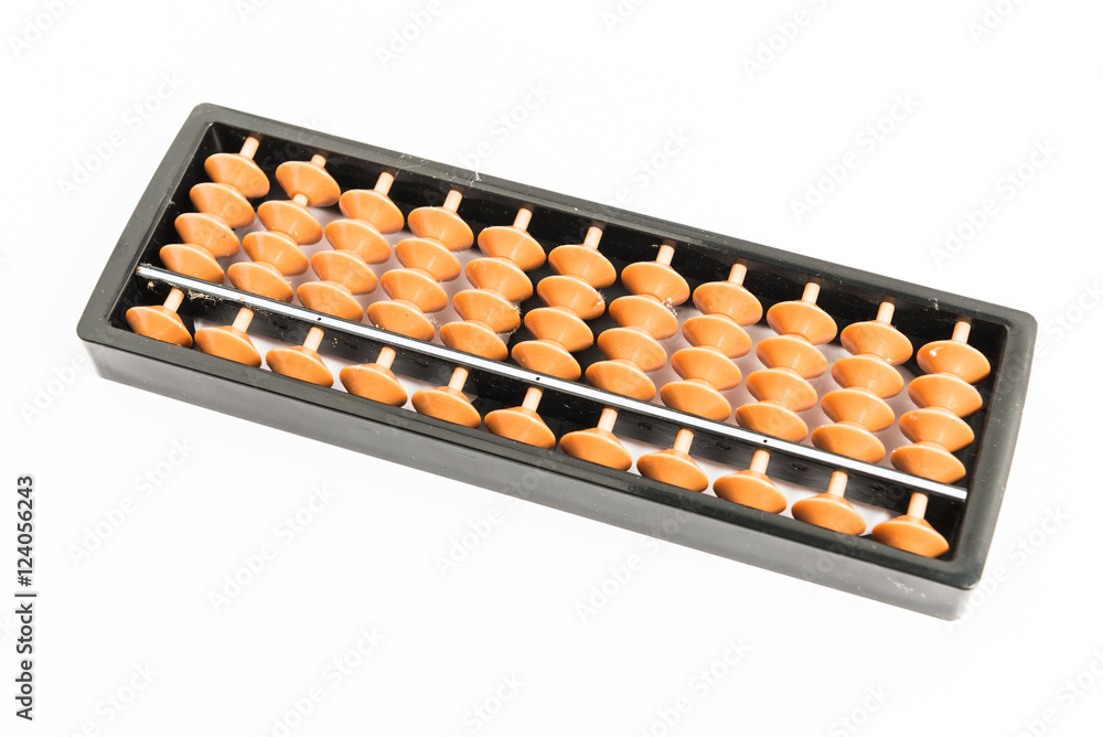 Abacus isolated on a white background Abacus isolated on a white background