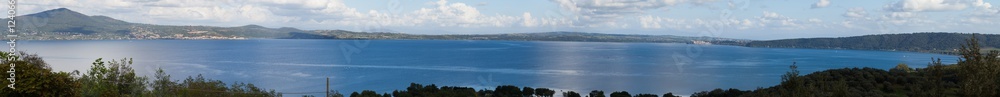 Bracciano Lake Panoramic View