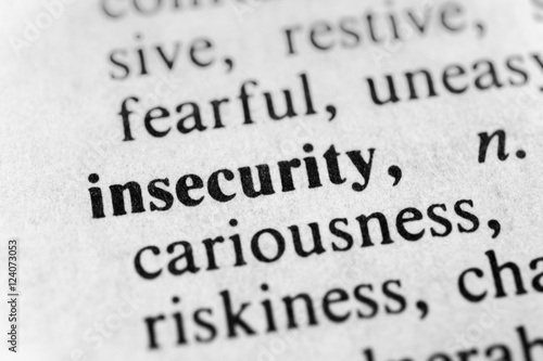 Tableau sur toile Insecurity