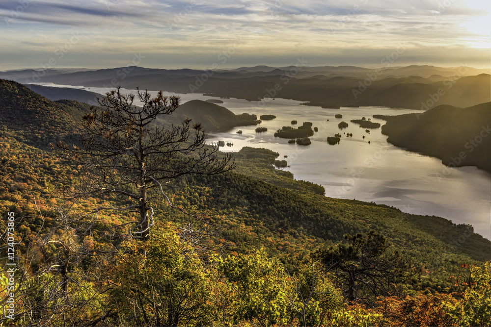 Lake George Narrows Sunset