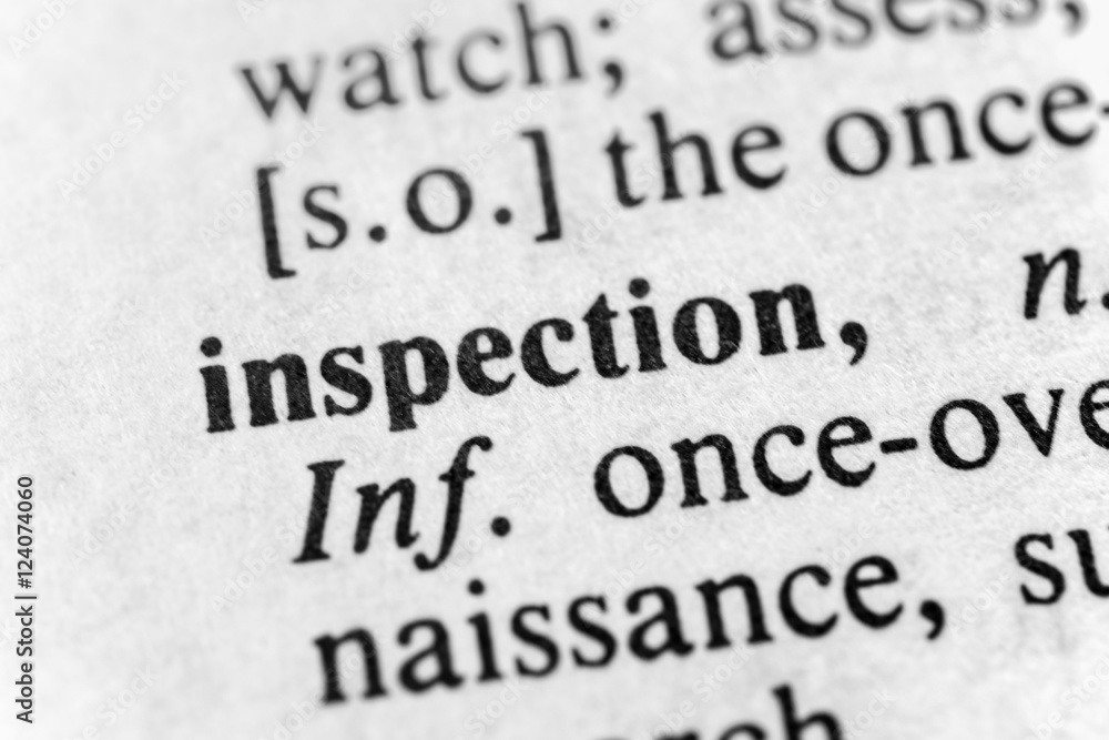 Inspection Inspection
