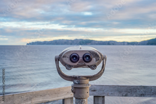 Public binoculars photo