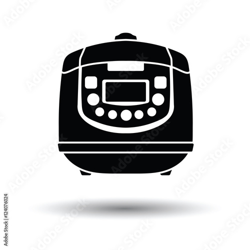 Kitchen multicooker machine icon