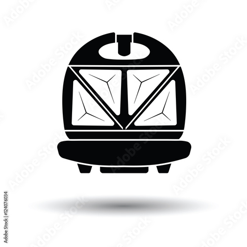 Kitchen sandwich maker icon