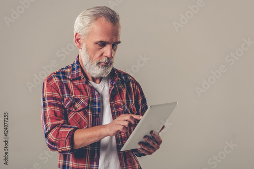 Wallpaper Mural Handsome stylish mature man Torontodigital.ca