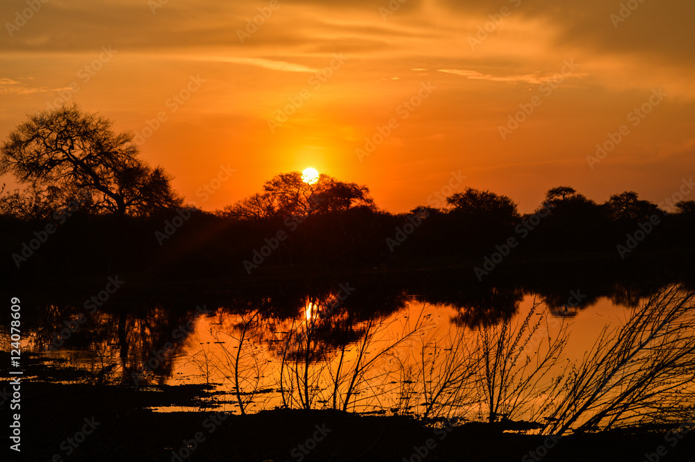 Obraz premium por-do-sol