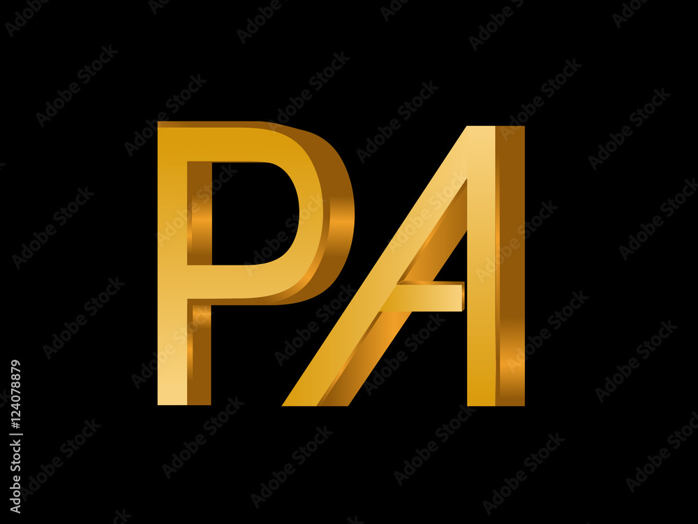 PA Initial Logo for your startup venture PA Initial Logo for your startup venture