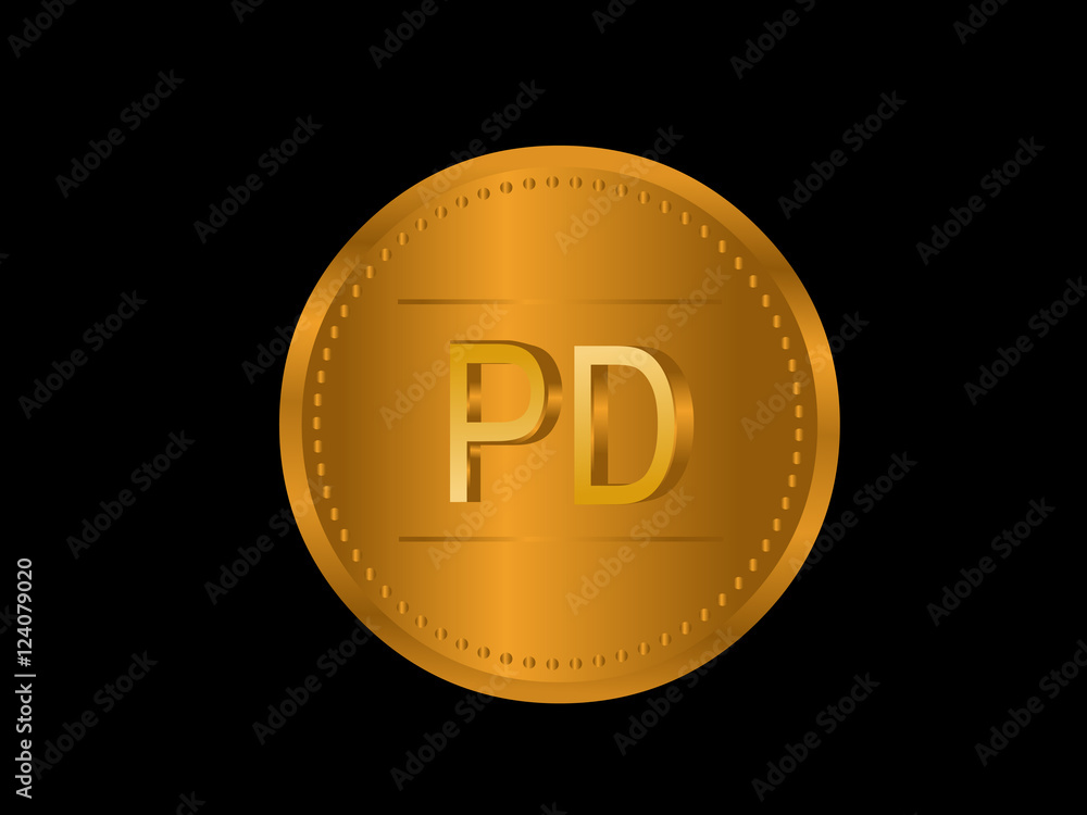 PD Initial Logo for your startup venture PD Initial Logo for your startup venture