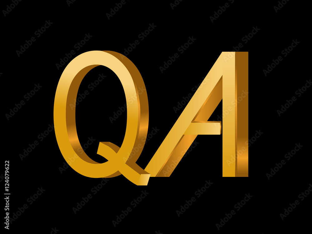 QA Initial Logo for your startup venture QA Initial Logo for your startup venture
