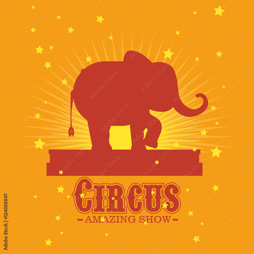 circus entertainment amazing show vector illustration design Stock ...