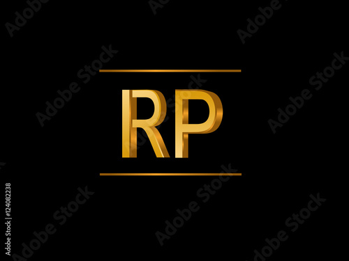 RP Initial Logo for your startup venture