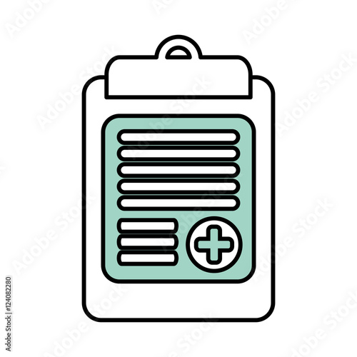 medical order isolated icon vector illustration design