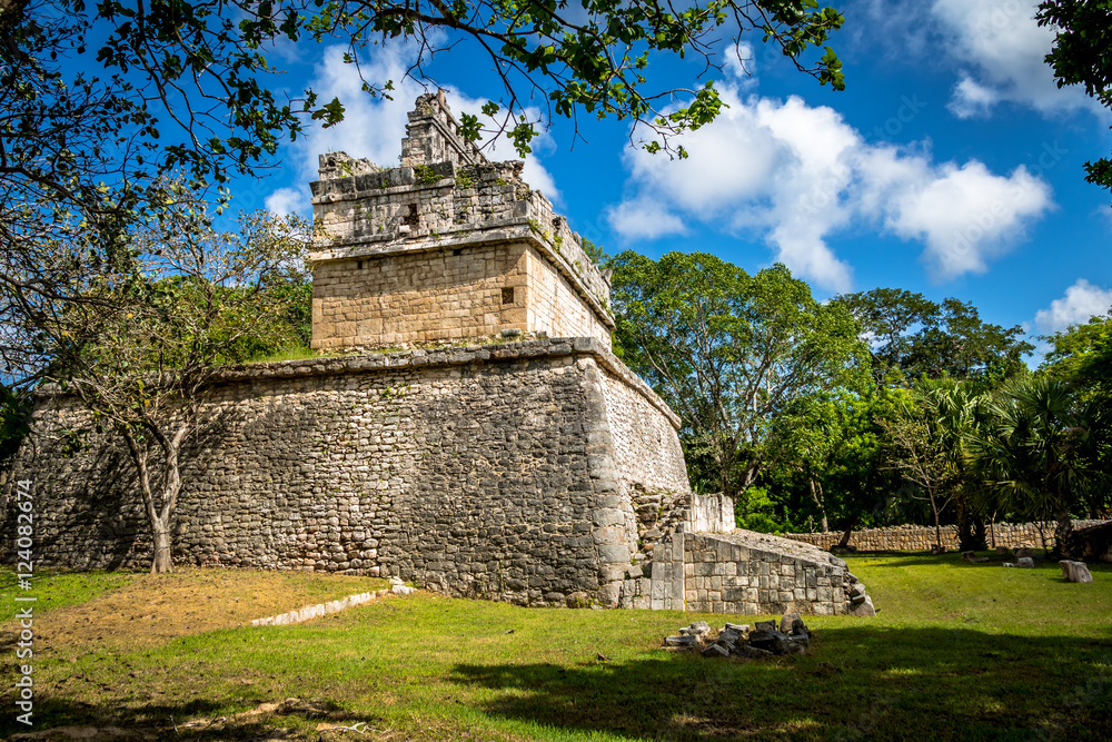 Mayan ruins at Chichen Itza - Yucatan, Mexico