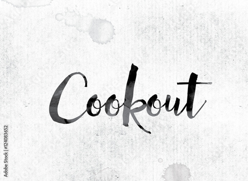 Cookout Concept Painted in Ink