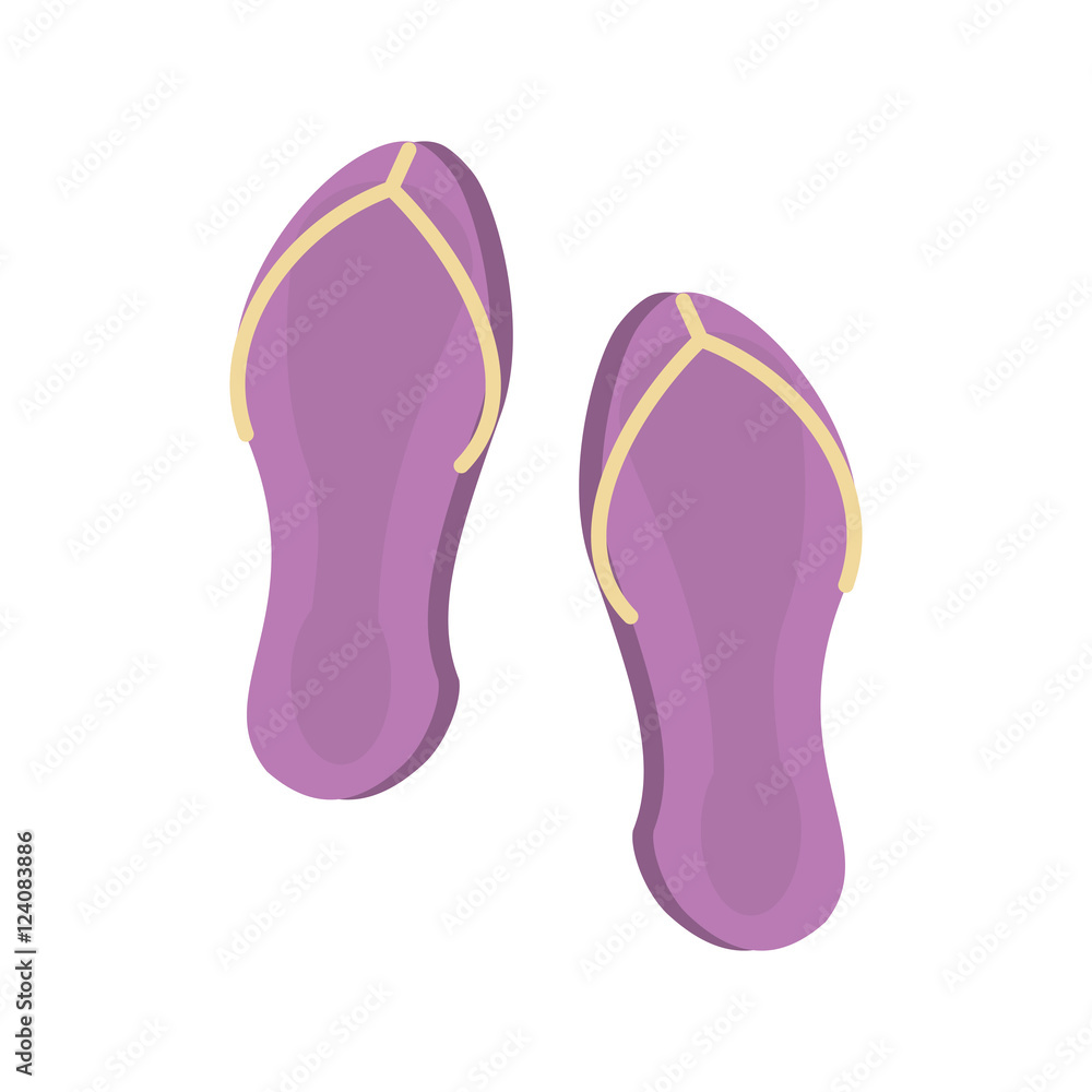 flip flop spa equipment isolated icon vector illustration design flip flop spa equipment isolated icon vector illustration design
