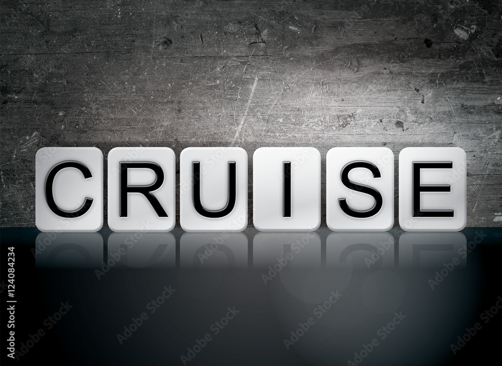 Cruise Tiled Letters Concept and Theme