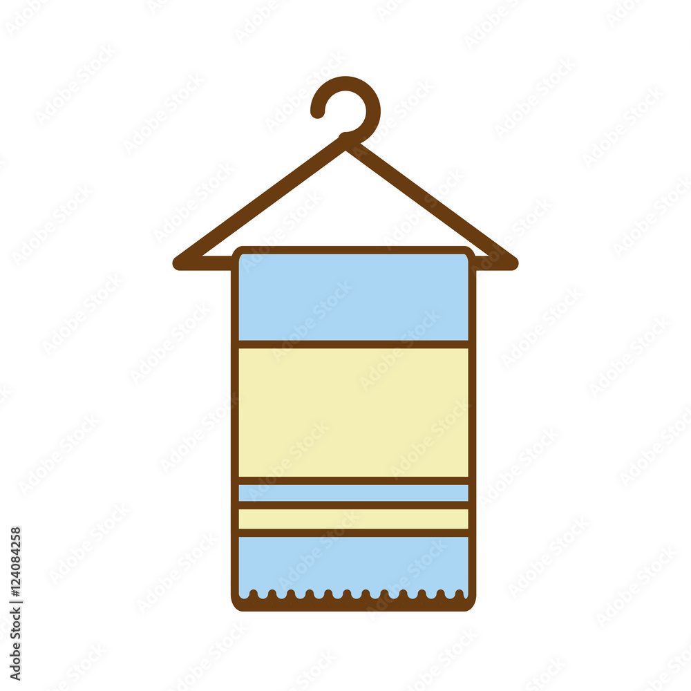 towel spa isolated icon vector illustration design towel spa isolated icon vector illustration design