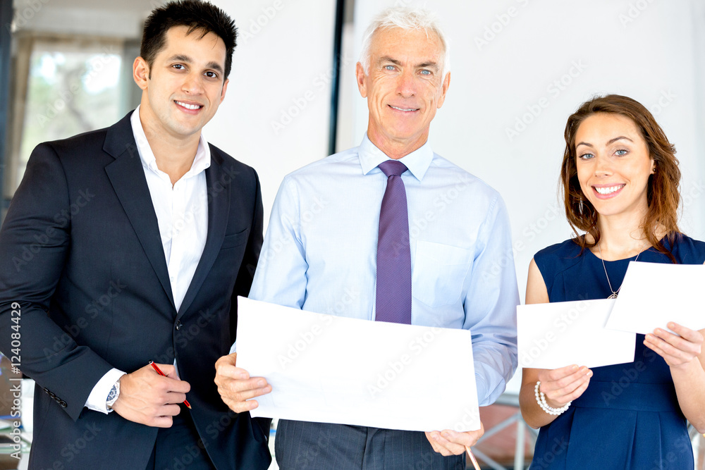 Businesspeople having meeting Businesspeople having meeting